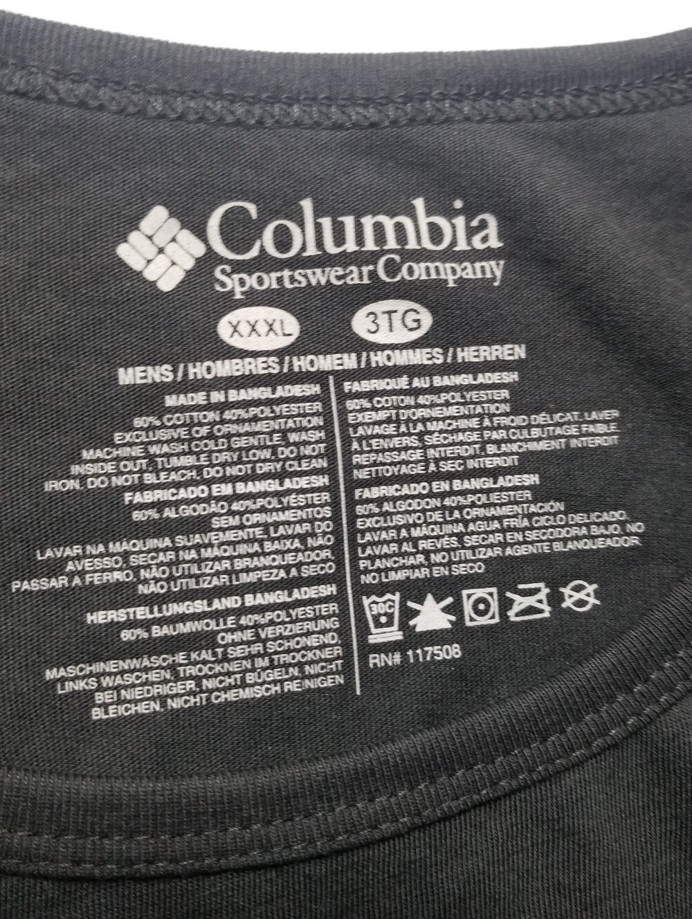 NWT COLUMBIA MEN'S BLACK TANK WITH JEEP SIZE XXXL - Picture 4 of 10